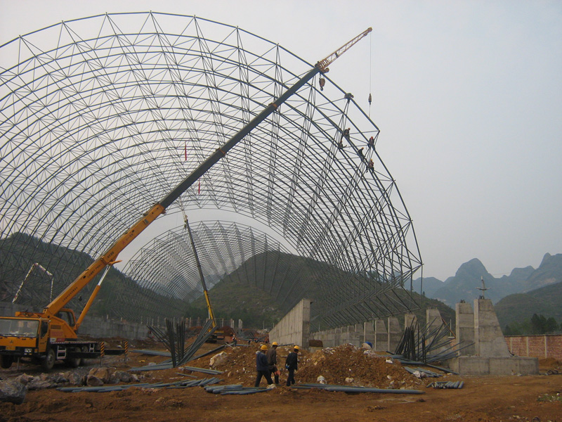 即墨电厂网架煤棚