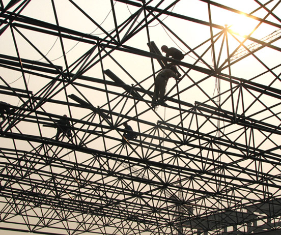 即墨厂房网架安装